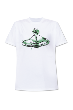 Black T-shirt with logo Vivienne Westwood - Vitkac AS